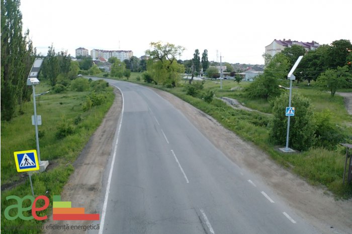 În comuna Tohatin a fost instalat un sistem autonom de iluminat