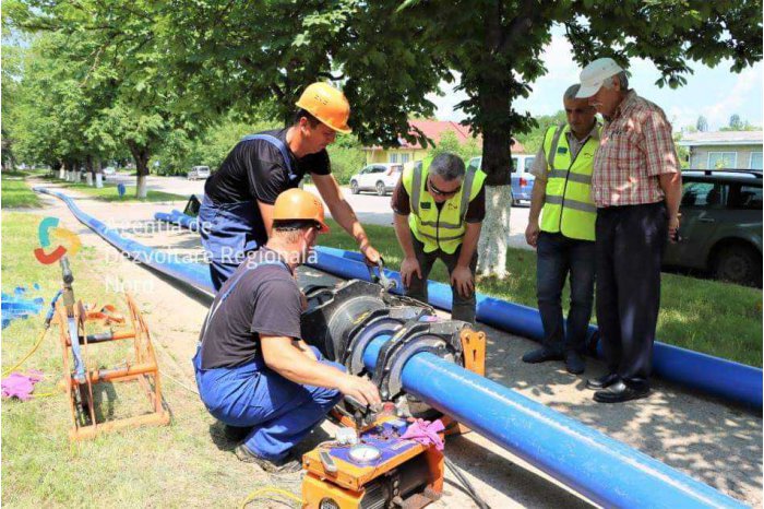 La Făleşti se desfășoară lucrări de asigurare cu apă