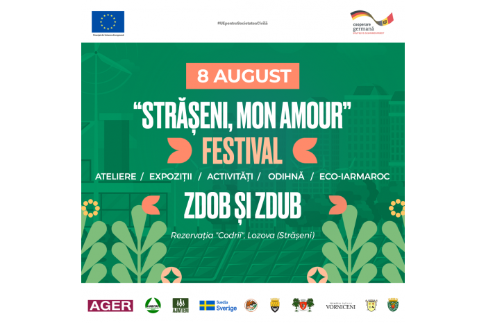 Un festival dedicat serviciilor publice va avea loc la Strășeni