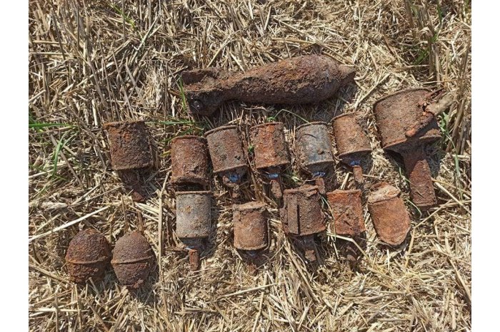 Geniștii au operat o acțiune de deminare la Șerpeni, Anenii Noi