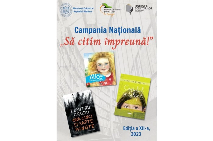 A fost lansată Campania Naționala „Să citim împreună!”, ediția a XII-a