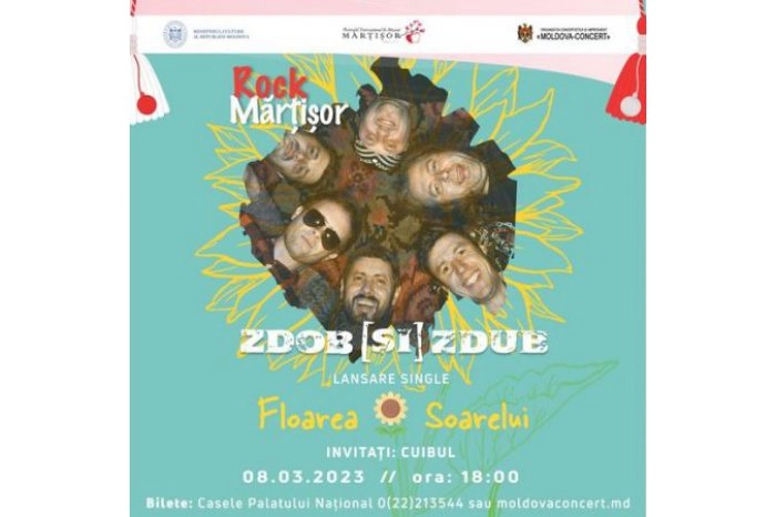 Formația ”Zdob și Zdub” va prezenta un concert la Palatul Național ”Nicolae Sulac”