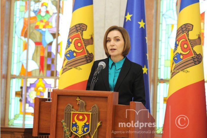 Maia Sandu: Republicii Moldova i s-a confirmat, încă o dată, că este așteptată în marea familie europeană