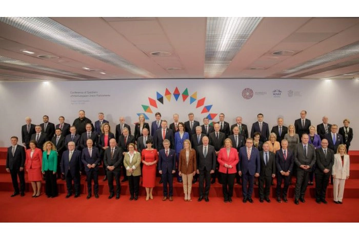 Subiectul războiului Rusiei împotriva Ucrainei, discutat la Conferința Președinților Parlamentelor din UE