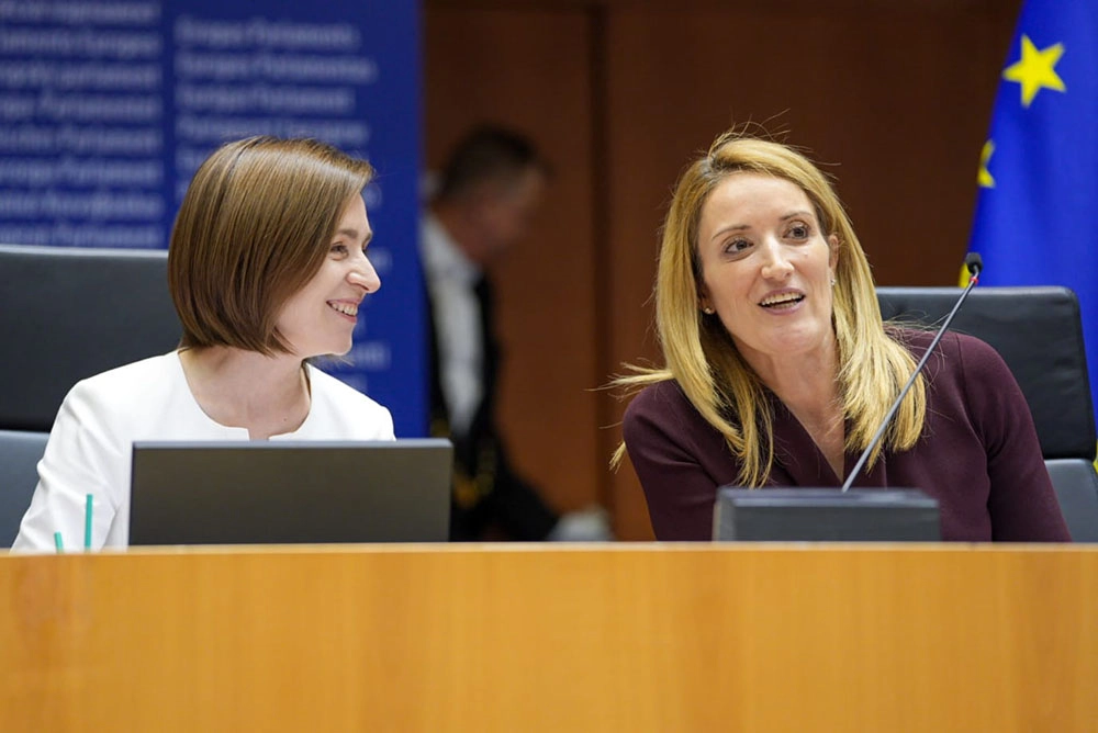 Adunarea Națională „Moldova Europeană”: Președintele Parlamentului European, Roberta Metsola, va participa la eveniment
