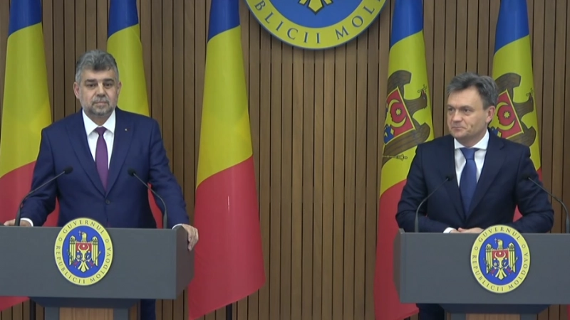 Premierul României la Chișinău: „Am sentimentul că am venit acasă”