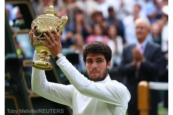 Un spaniol de 20 de ani a câştigat titlul la Wimbledon în fața lui Novak Djokovic