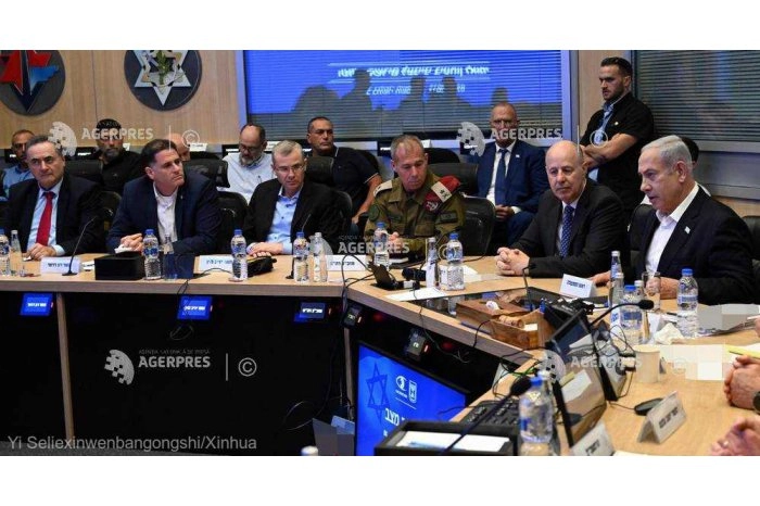 Cabinetul de securitate al Israelului a declarat stare de război