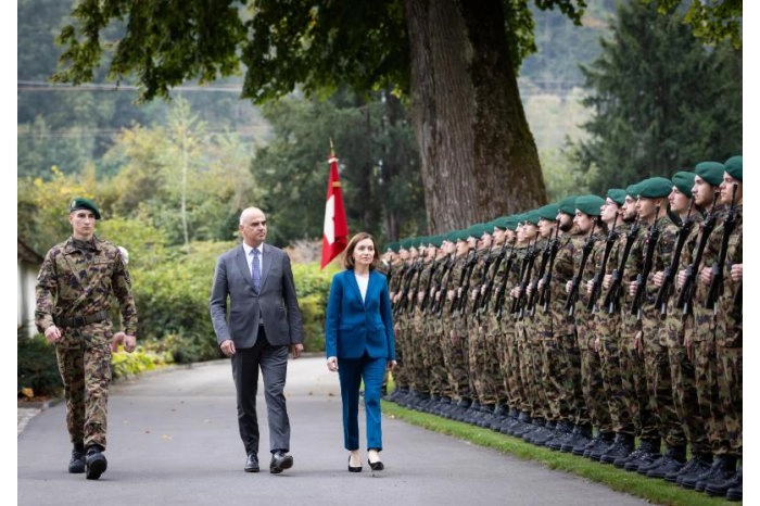 Cooperarea moldo-elvețiană a fost discutată la Berna de șefa statului și președintele Elveției