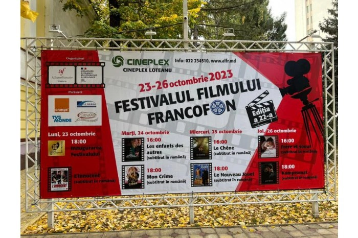 La Chișinău a fost inaugurat Festivalul Filmului Francofon