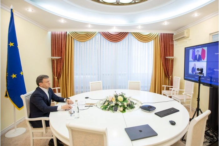 Premierul Dorin Recean, la Forumul regional de securitate: „Doar prin colaborare și sprijin reciproc putem construi un viitor mai sigur și mai stabil pentru toți oamenii din regiunea Mării Negre”