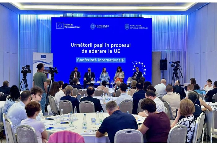 La Chișinău se desfășoară conferința internațională „Următorii pași în procesul de aderare la UE”