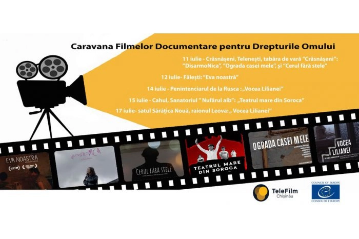 În R. Moldova va avea loc Caravana filmelor pentru drepturile omului