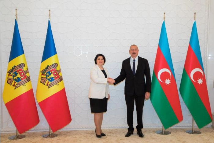 Premierul Natalia Gavrilița și președintele Azerbaidjanului, Ilham Aliyev, au discutat despre extinderea cooperării bilaterale