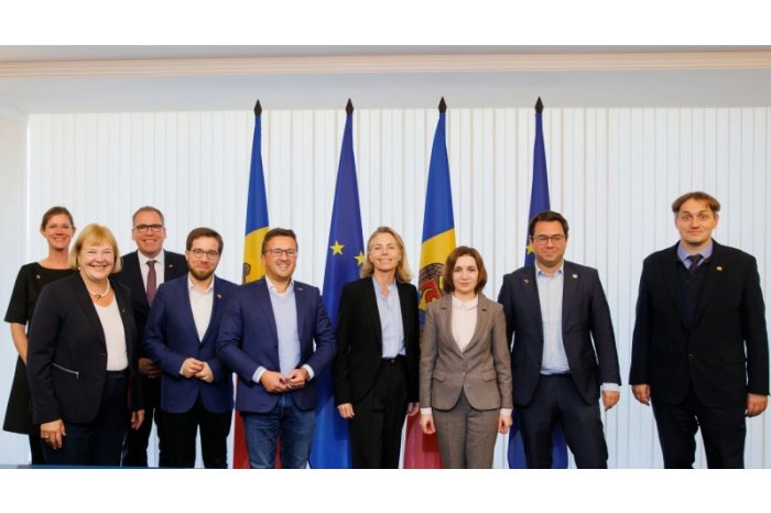 Maia Sandu a discutat cu o delegație a Comisiei pentru buget din Bundestagul german