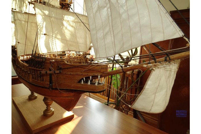 O expoziție de nave maritime moldovenești în miniatură a fost deschisă la Biblioteca Națională
