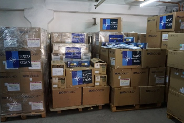 NATO a donat Republicii Moldova peste șase tone de echipament medical
