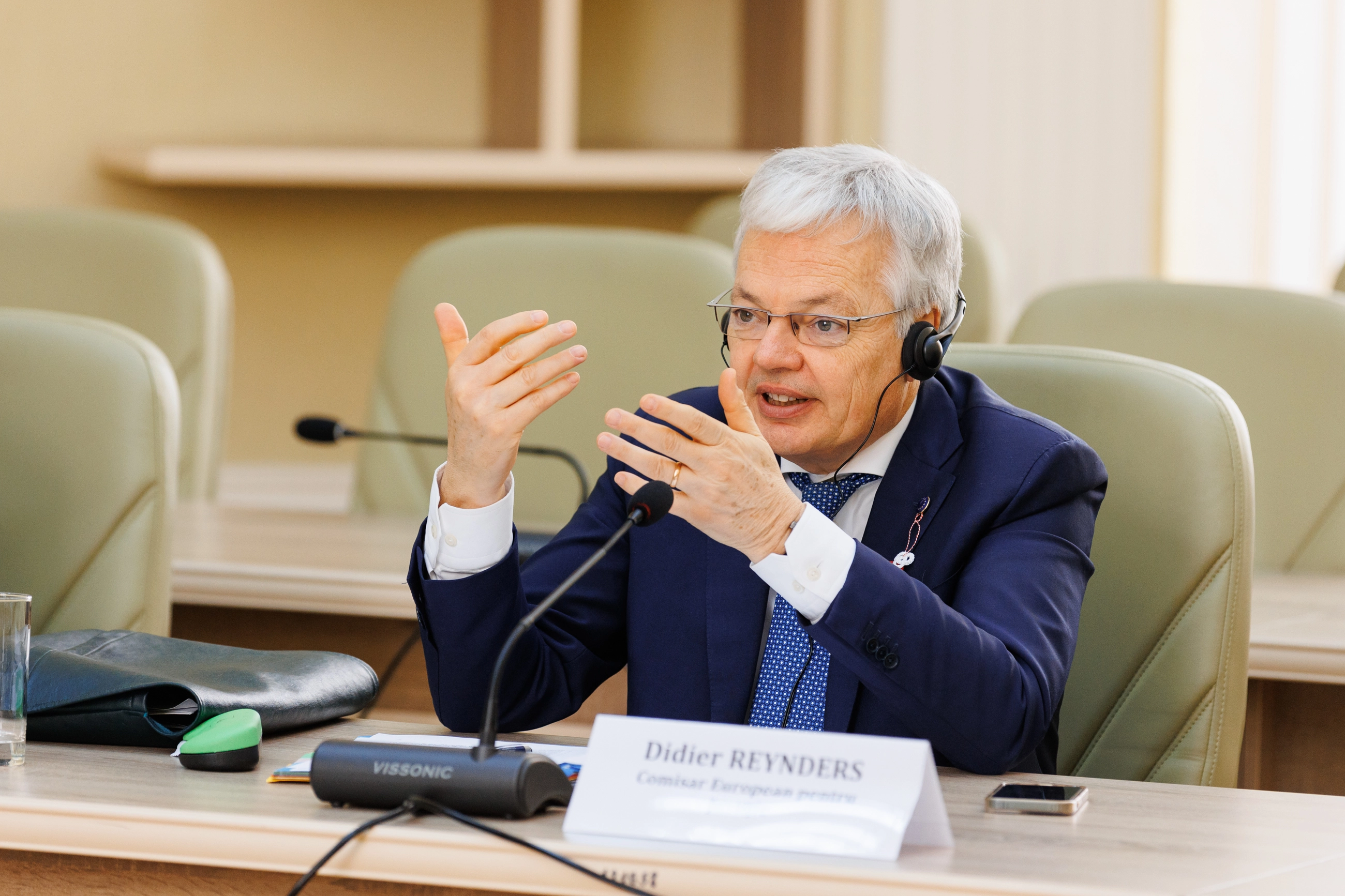 Comisarul european pentru justiție: „R. Moldova a înregistrat progrese foarte bune în reforma justiției și le urmărim cu atenție”