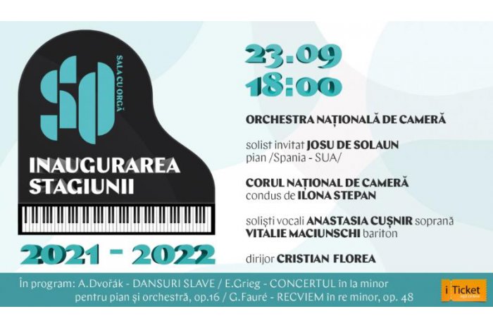 Sala cu Orgă își deschide stagiunea concertistică 2021-2022