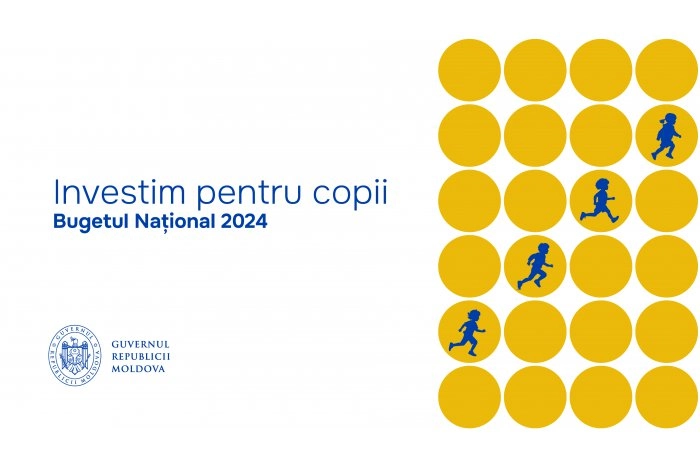 Bugetul de stat pentru anul 2024 „Investim pentru copii”, aprobat de Executiv