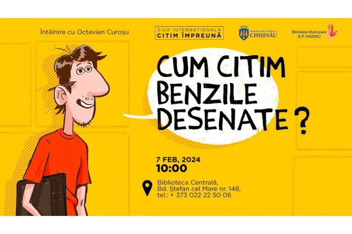 Campania „Citim cu voce tare împreună”, la Bibliotecă Națională pentru Copii „Ion Creangă”