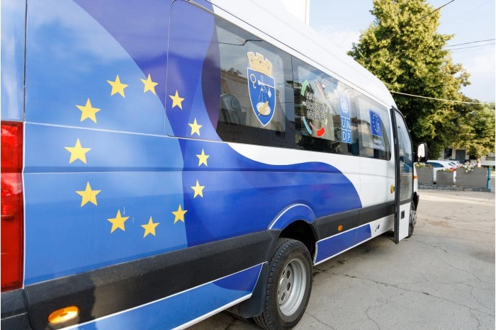 ADUCEM EUROPA ACASĂ: Orașul Cimișlia modernizează transportul public cu ajutorul UE