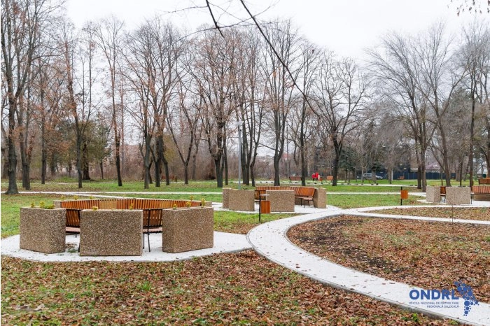 Parcul orășenesc din Leova a fost renovat prin Programul „Satul European” 