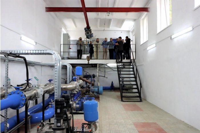 Lucrările de îmbunătăţire a apeductului din Drochia se aproape de finalizare