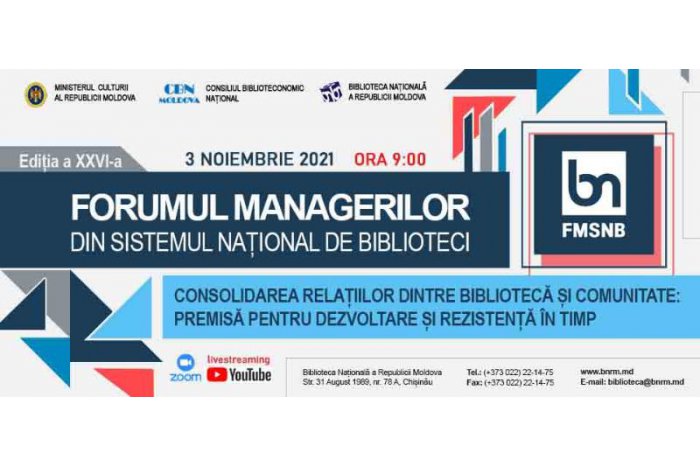 Managerii de biblioteci au trasat prioritățile profesionale pentru anul 2022
