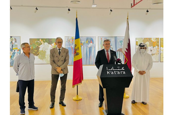 O expoziție de grup a pictorilor din R. Moldova a fost vernisată în Qatar