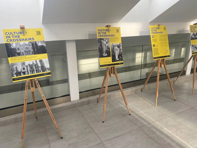 O expoziție ”Cultura în vizorul armei” a fost inaugurată la un muzeu din capitală