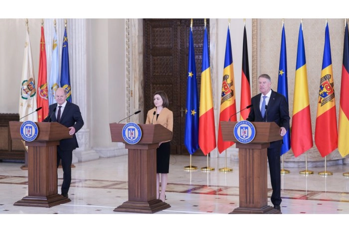 Cancelarul Germaniei: Republica Moldova beneficiază de sprijin masiv internațional