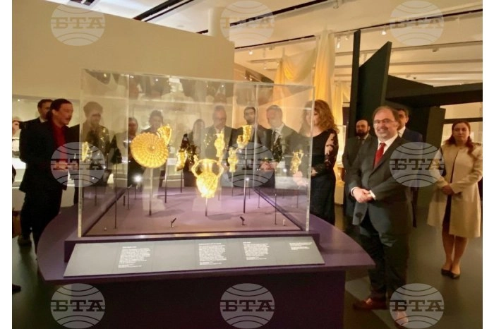 Expoziție cu comoara Panagyurishte, deschisă la British Museum