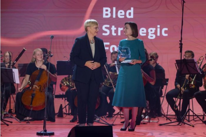 La Forumul Strategic de la Bled, președintele Maia Sandu a vorbit despre viitorul european al Republicii Moldova 