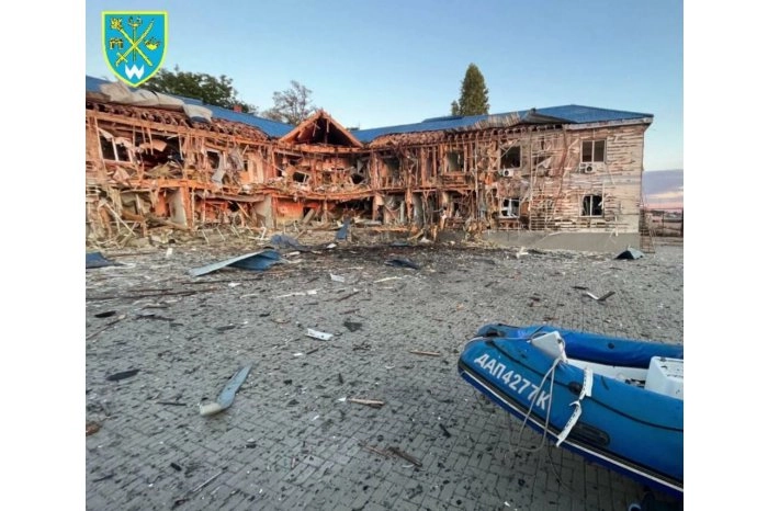 Iaht clubul din Odesa, avariat după atacurile cu drone rusești