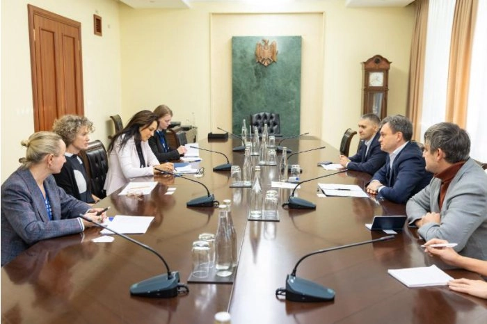 Premierul Dorin Recean, în dialog cu o delegație a Oficiului OSCE pentru Instituții Democratice și Drepturile Omului