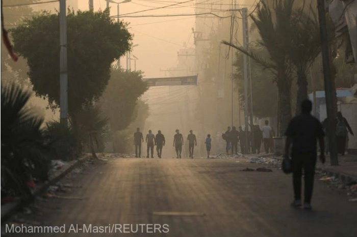 Guvernul israelian afirmă că este prematur să evoce scenarii privind viitorul Fâşiei Gaza