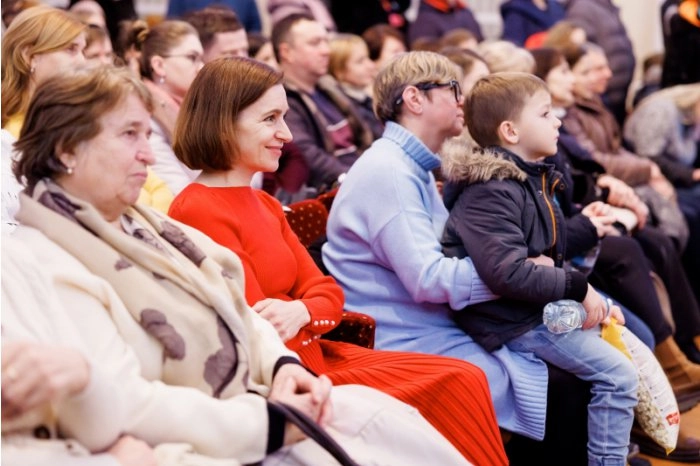 Maia Sandu, după vizionarea filmului „Carbon” la Fălești: „Oamenii noștri știu să admire frumosul”