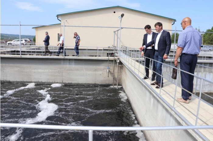 La Căușeni va fi continuat proiectul de modernizare a stației de epurare a apelor uzate