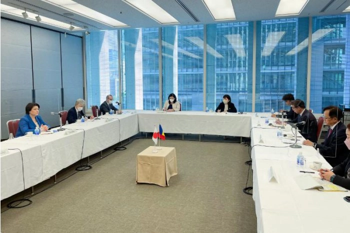 Potențialul de cooperare economică moldo-niponă a fost discutat de premierul Natalia Gavrilița cu președintele Keidanren Europa