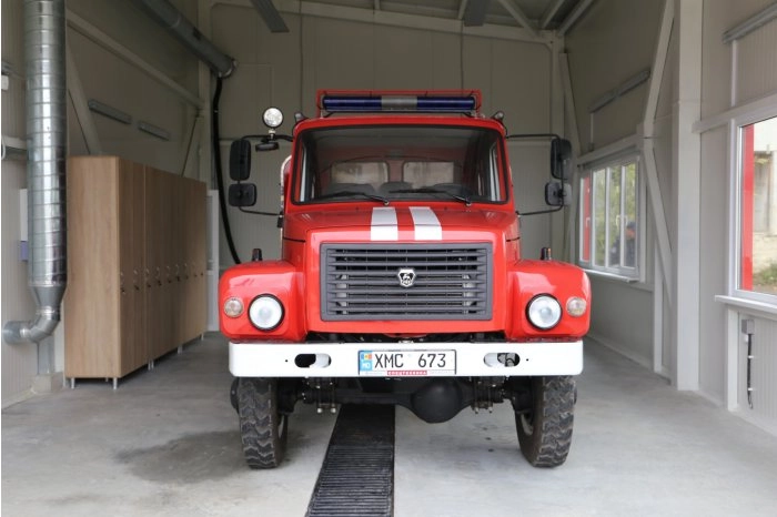 În localitatea Sărăteni, raionul Leova, a fost inaugurat un post comunitar de pompieri voluntari