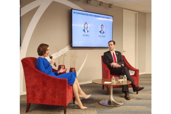 Șefa statului a vorbit despre provocările cu care se confruntă R. Moldova la Institutul Republican Internațional din Washington