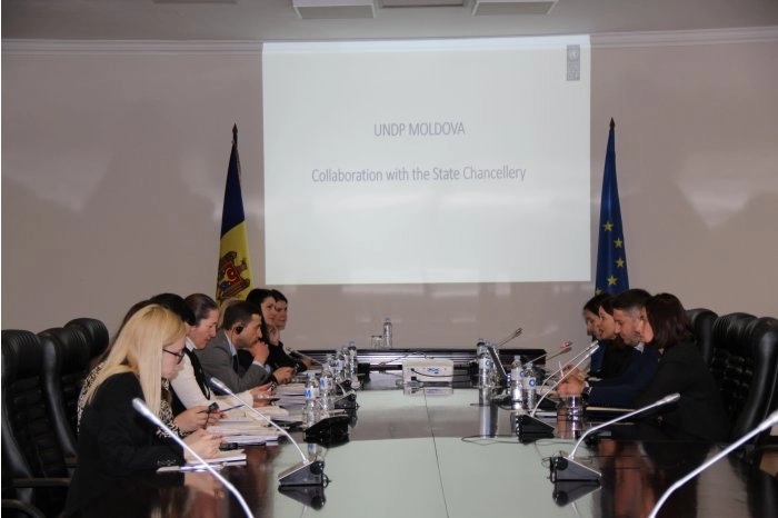 Perspectivele colaborării Cancelariei de Stat cu PNUD Moldova au fost examinate la Guvern