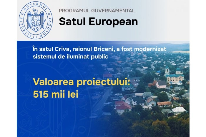 16 localități din țară beneficiază de iluminat public modern în cadrul Programului „Satul european”