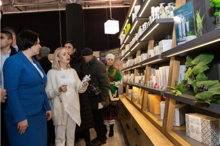 Fabricat în Moldova este o carte de vizită a economiei moldovenești, susține premierul Natalia Gavrilița