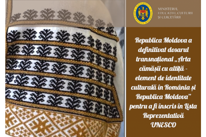 A fost definitivat un nou dosar pentru a fi înscris în Lista Reprezentativă UNESCO