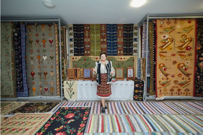 Meșterul popular Ecaterina Popescu: ”Prin covorul autentic, vom dăinui ca neam”