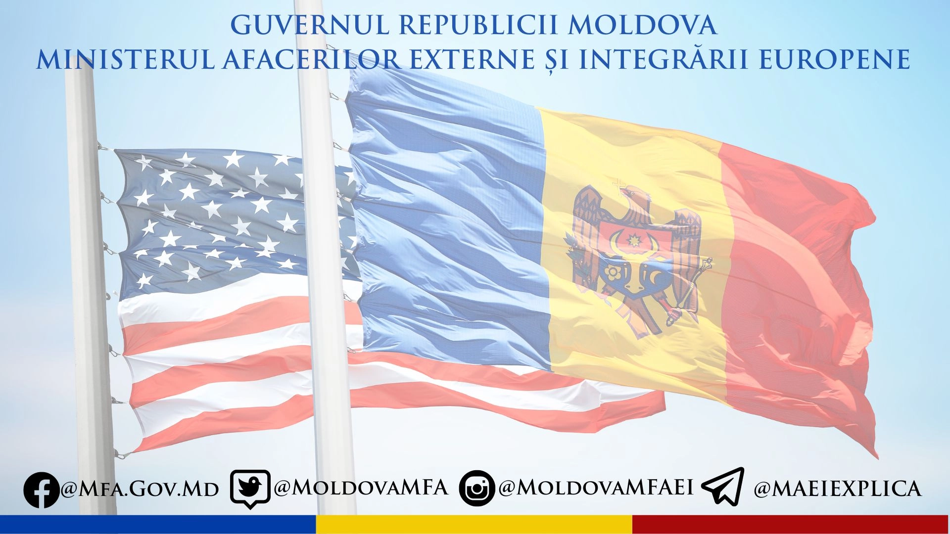 Dialogul strategic moldo-american va fi intensificat 