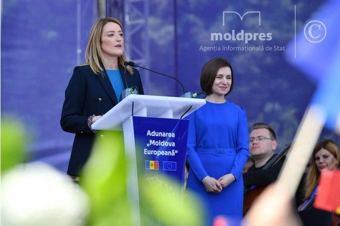 Președintele Parlamentului European, Roberta Metsola: „Europa este Moldova, Moldova este Europa”