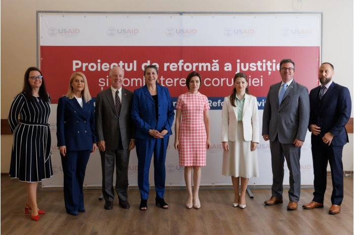 Președintele Maia Sandu susține că aderarea Moldovei la UE depinde, în primul rând, de succesul reformei justiției